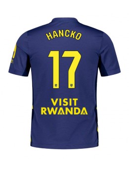 Atletico Madrid David Hancko #17 Replika Borta Kläder 2025-26 Kortärmad